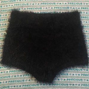Kimchi Blue fuzzy sweater hot pants!!!